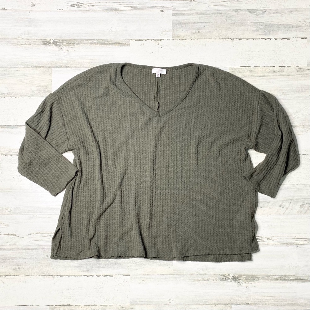 New Directions Women’s Plus Size Long Sleeve Shirt